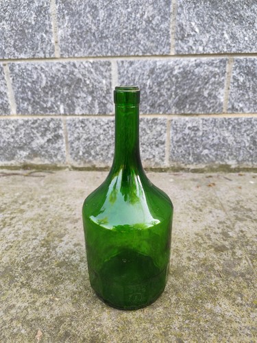 Bottiglia vintage verde - , vetro