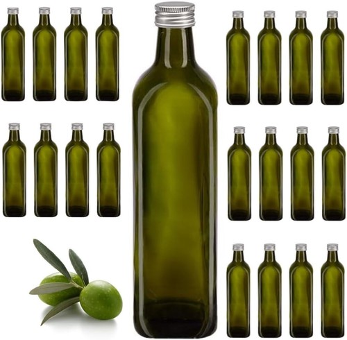 Bottiglie vetro verde - in,