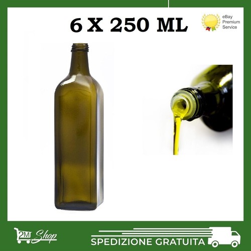 Bottiglie vetro per olio - bottiglie,