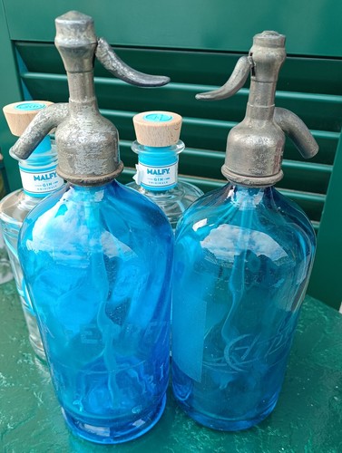 Bottiglie sifone seltzer - bottiglie,