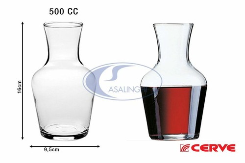 Carafon vino 500 vetro - carafon, cc.500