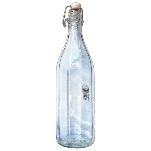 Bottiglia vetro 1000 ml - vetro,